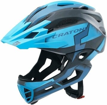 Bike Helmet Cratoni C-Maniac Pro Grey/Blue Matt S/M Bike Helmet - 1