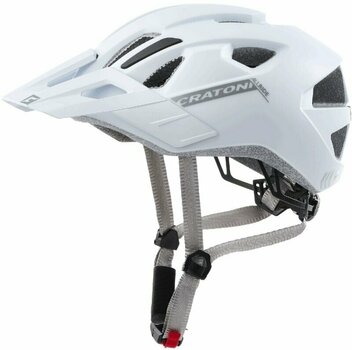 Bike Helmet Cratoni AllRide White Matt UNI Bike Helmet - 1