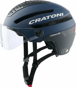 Bike Helmet Cratoni Commuter Blue Matt S/M Bike Helmet - 1