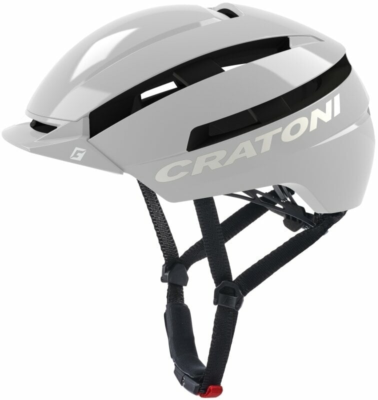 Levně Cratoni C-Loom 2.0 Silverfrost Glossy M/L Cyklistická helma