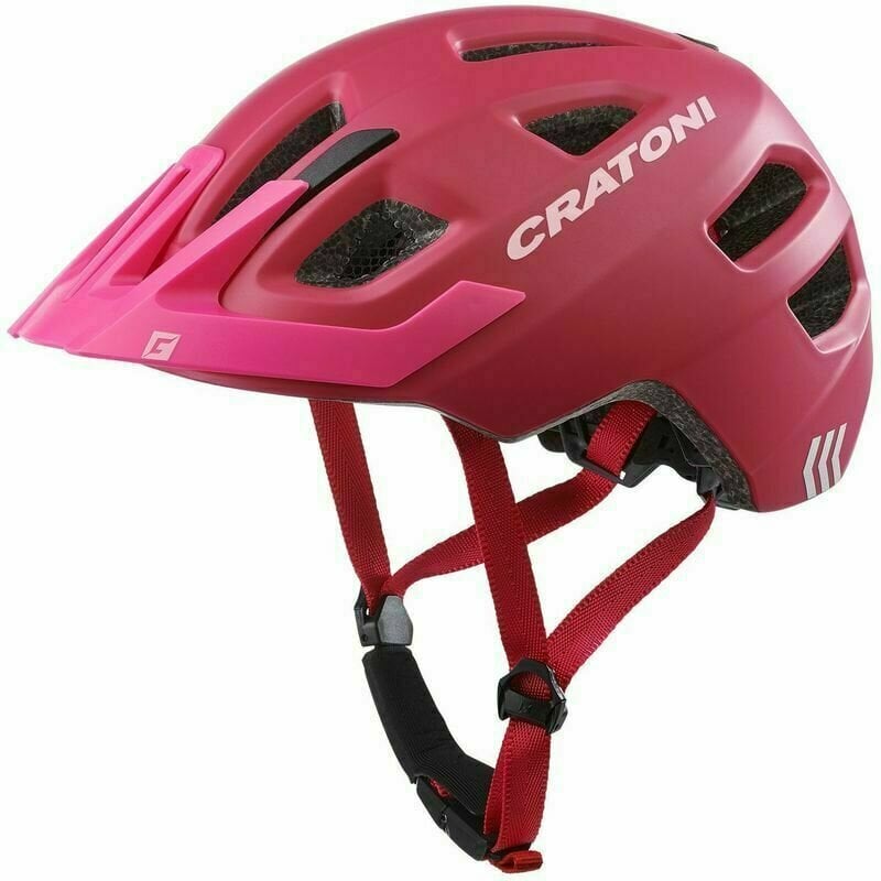 Dětská cyklistická helma Cratoni Maxster Pro Pink/Rose Matt 46-51-XS-S Dětská cyklistická helma