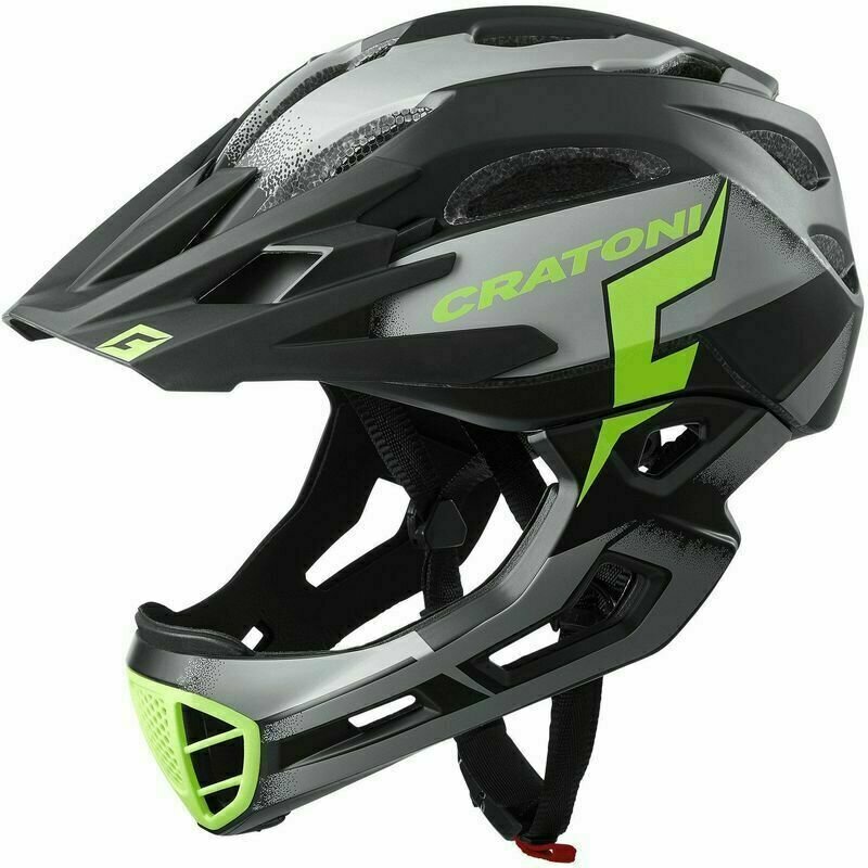 Bike Helmet Cratoni C-Maniac Pro Black/Lime Matt S/M Bike Helmet