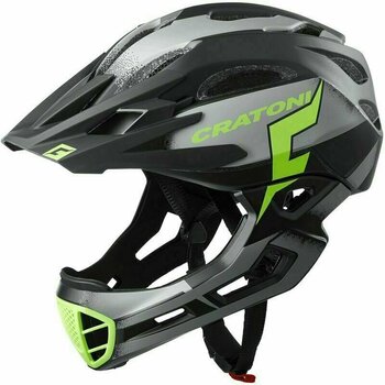 Bike Helmet Cratoni C-Maniac Pro Black/Lime Matt S/M Bike Helmet - 1
