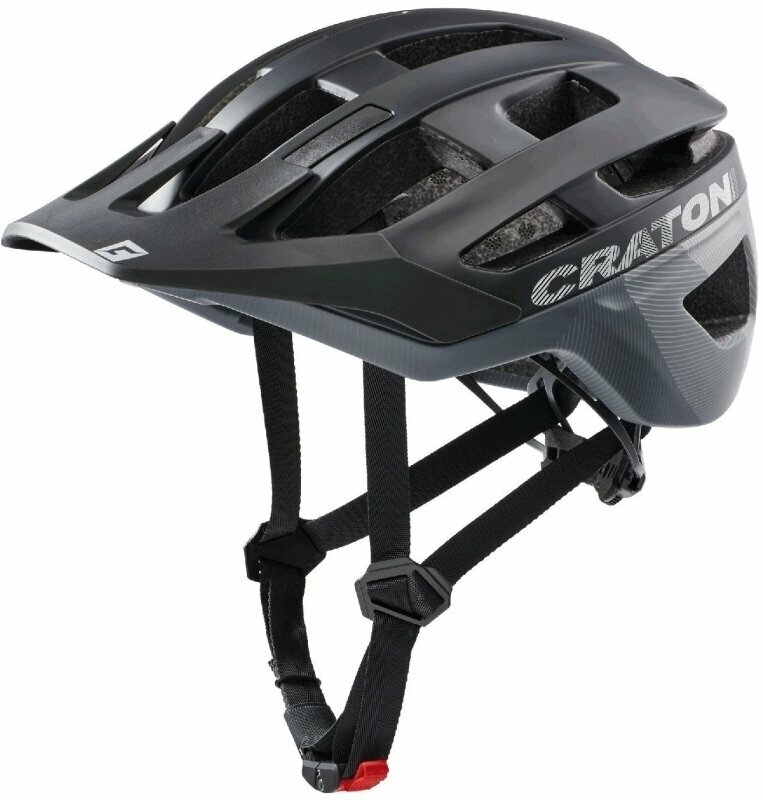 Cyklistická helma Cratoni AllRace Black/Grey Matt M/L Cyklistická helma