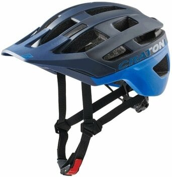 Bike Helmet Cratoni AllRace Blue Matt S/M Bike Helmet - 1
