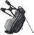 Bolsa de golf Big Max Aqua Hybrid 3 Stand Bag Grey/Black Bolsa de golf