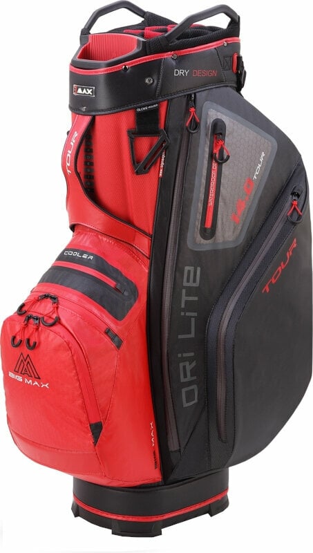 Golfbag Big Max Dri Lite Tour Red/Black Golfbag