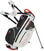 Golf Bag Big Max Aqua Hybrid 3 Stand Bag Black/White/Red Golf Bag