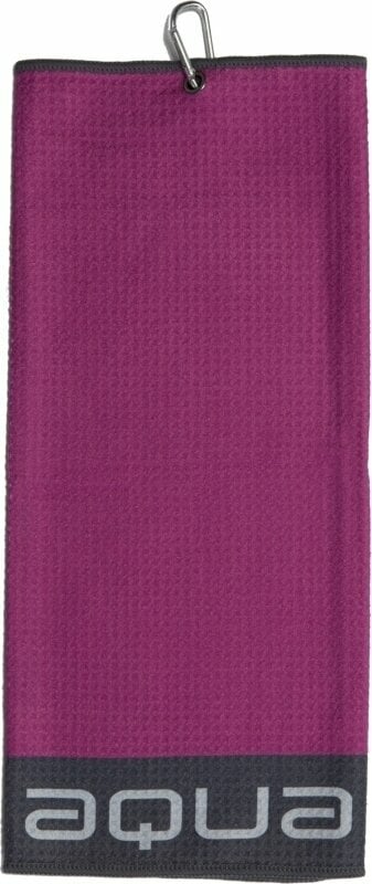 Handtuch Big Max Aqua Tour Trifold Towel Fuchsia/Charcoal