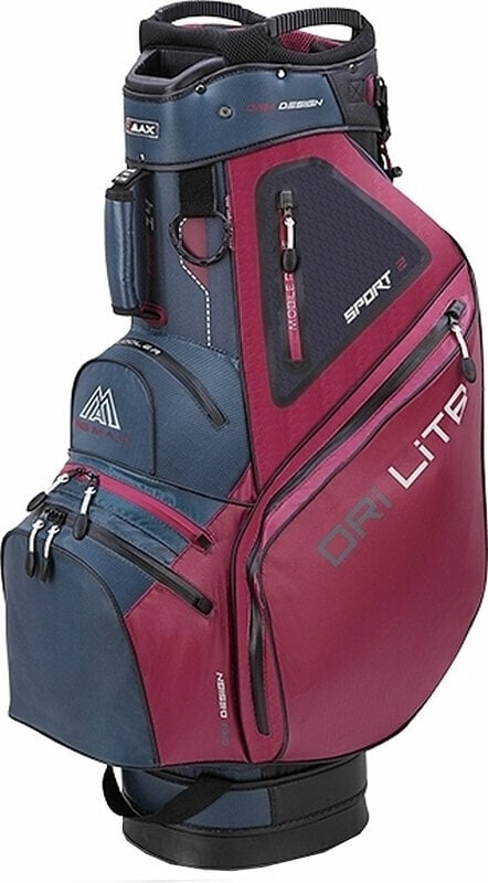 Чантa за голф Big Max Dri Lite Sport 2 Merlot Чантa за голф