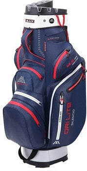 Golf Bag Big Max Dri Lite Silencio 2 Navy/Silver/Red Golf Bag - 1