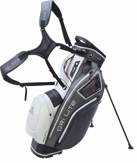 Чантa за голф Big Max Dri Lite Hybrid 2 White/Charcoal/Black/Merlot Чантa за голф