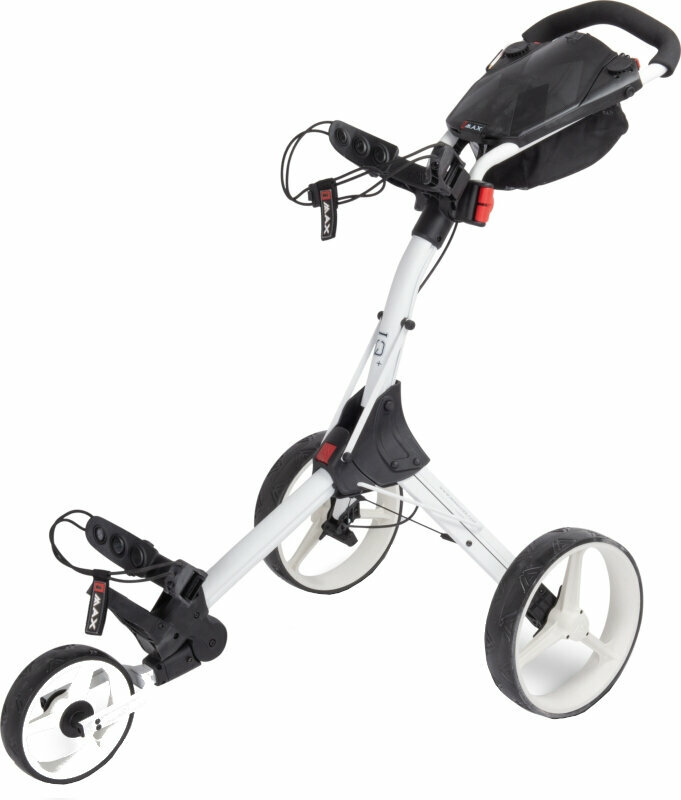 Ročni voziček za golf Big Max IQ+ Golf Cart White Ročni voziček za golf