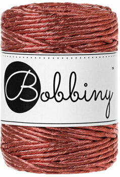 Zsinór Bobbiny Macrame Cord 3 mm 100 m Metallic Copper Zsinór - 1