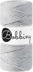 Cord Bobbiny Macrame Cord 3 mm 100 m Light Grey Cord
