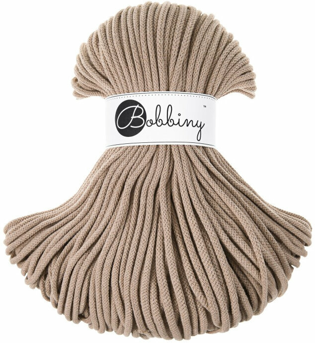 Schnur Bobbiny Premium 5 mm 100 m Sand Schnur