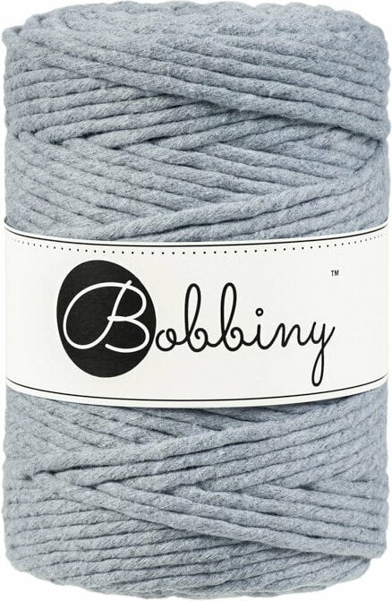 Cable Bobbiny Macrame Cord 5 mm Silver Cable