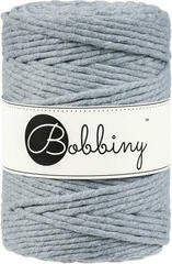 Touw Bobbiny Macrame Cord 5 mm 100 m Silver Touw