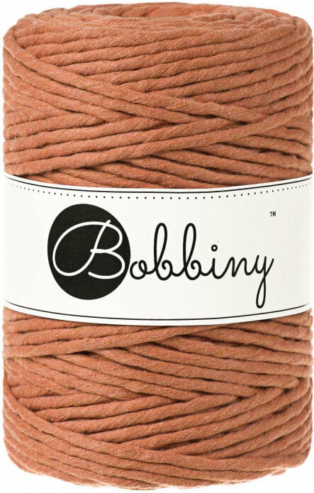 Cable Bobbiny Macrame Cord 5 mm Terracotta Cable