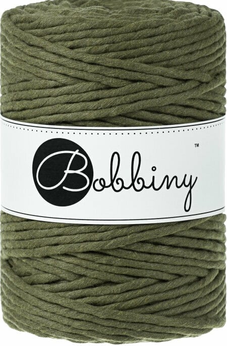 Sladd Bobbiny Macrame Cord 5 mm Avocado