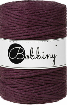 Cordon Bobbiny Macrame Cord 5 mm 100 m Blackberry Cordon - 1