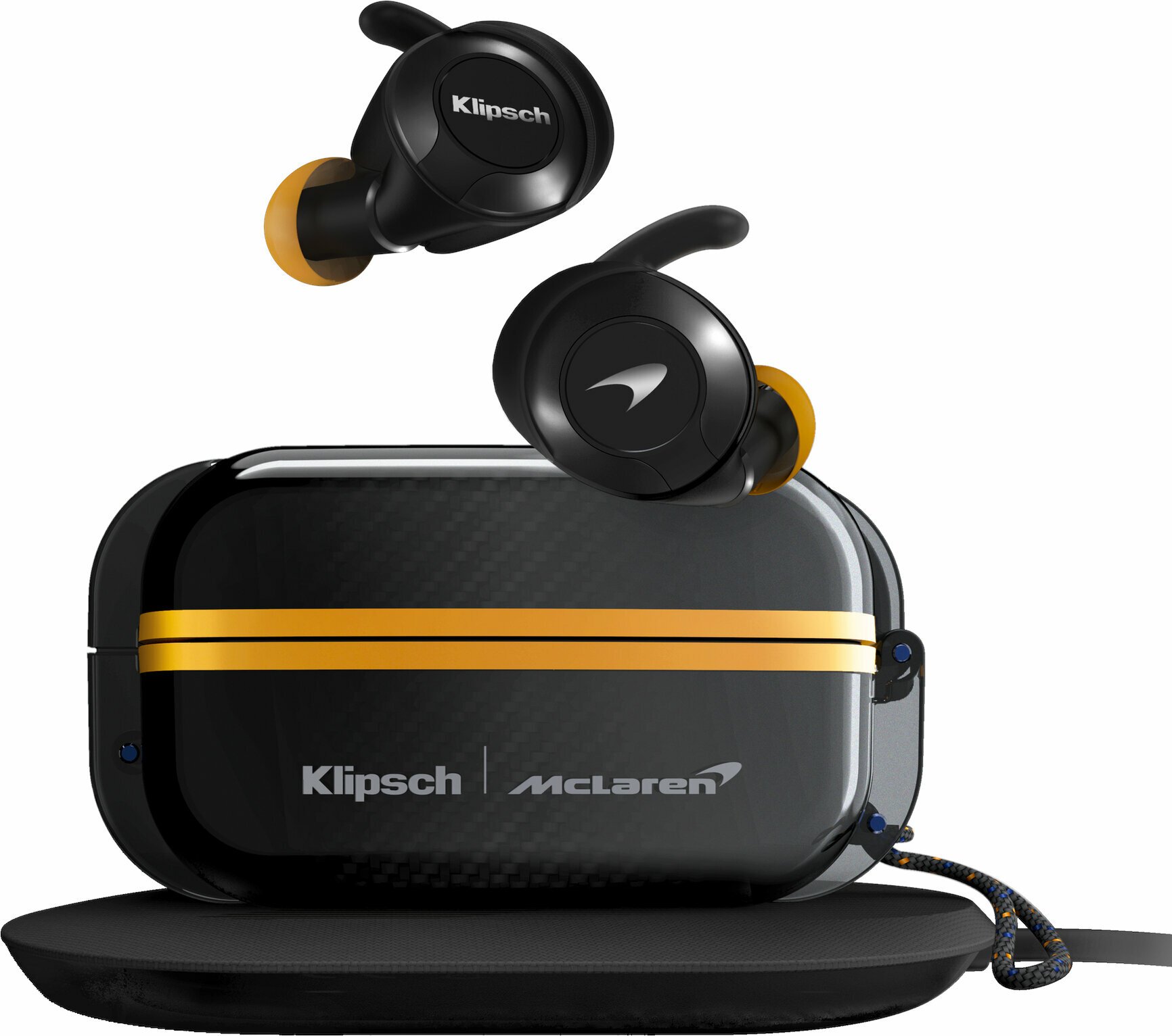 Intra-auriculares true wireless Klipsch T5 II TWS Sport McLaren Black