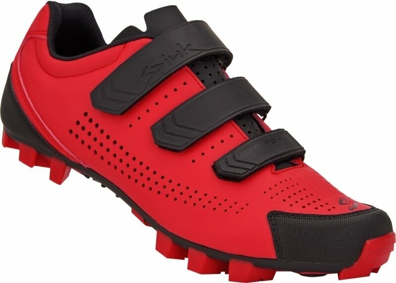 Chaussures de cyclisme pour hommes Spiuk Splash MTB Red/Black 39 Chaussures de cyclisme pour hommes