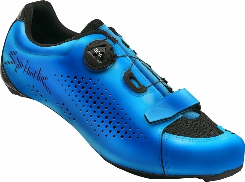 Men's Cycling Shoes Spiuk Caray BOA Road Blue Men's Cycling Shoes