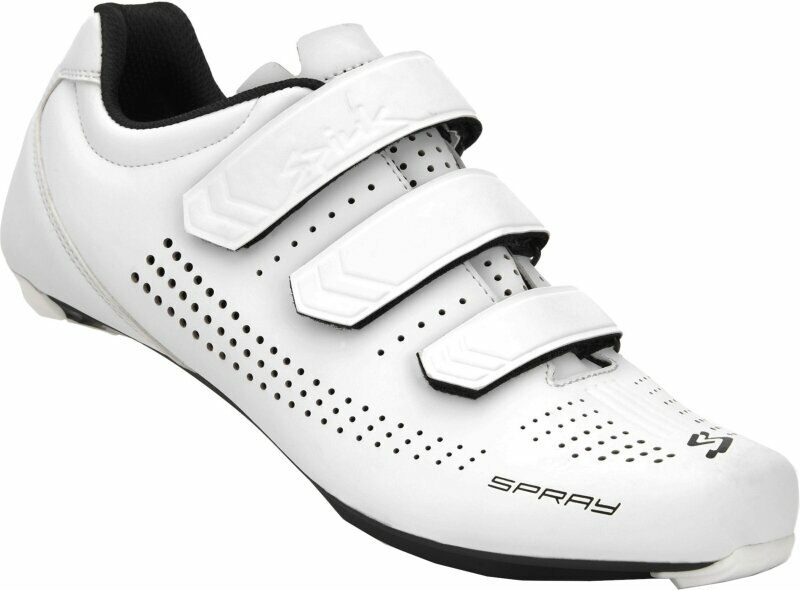 Chaussures de cyclisme pour hommes Spiuk Spray Road White 39 Chaussures de cyclisme pour hommes