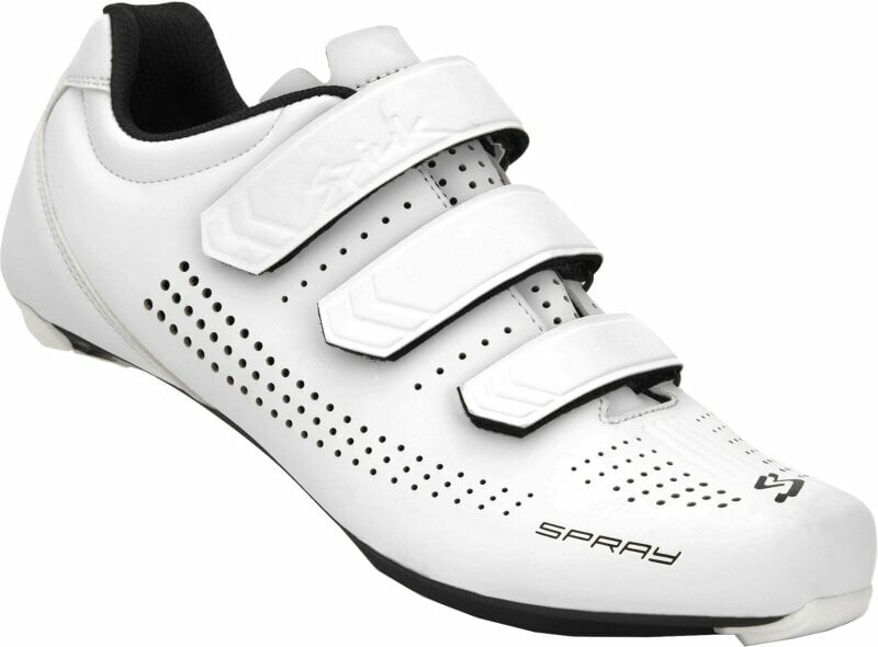 Chaussures de cyclisme pour hommes Spiuk Spray Road White 45 Chaussures de cyclisme pour hommes