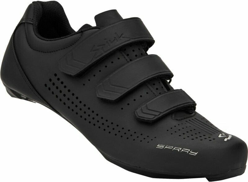 Chaussures de cyclisme pour hommes Spiuk Spray Road Black 42 Chaussures de cyclisme pour hommes