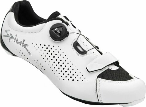 Pánská cyklistická obuv Spiuk Caray BOA Road White Pánská cyklistická obuv - 1