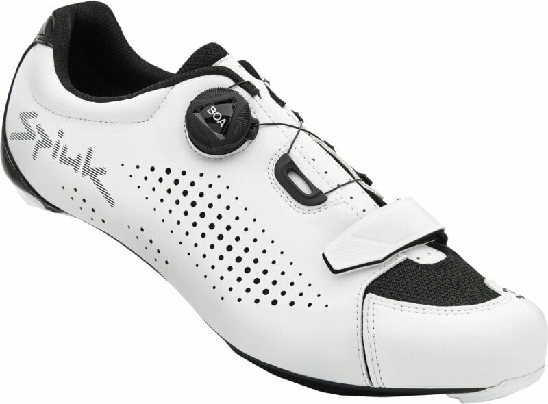Chaussures de cyclisme pour hommes Spiuk Caray BOA Road White 46 Chaussures de cyclisme pour hommes