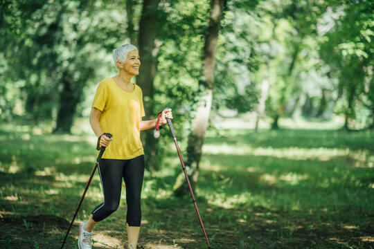 Ako vybrať nordic walking palice