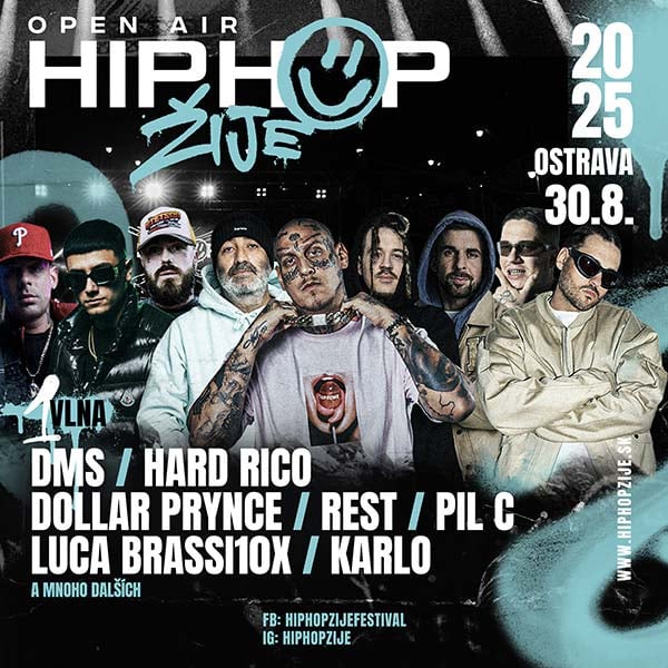 HIP HOP ŽIJE OSTRAVA 2025