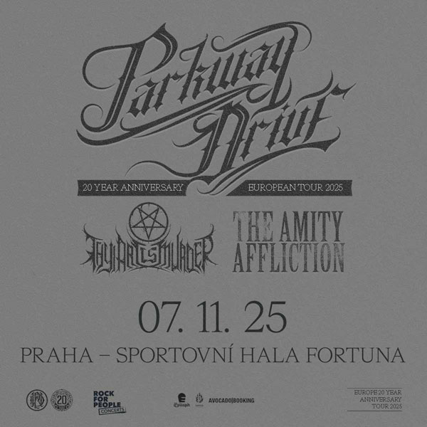 PARKWAY DRIVE 20 YEAR ANNIVERSARY EUROPEAN TOUR
