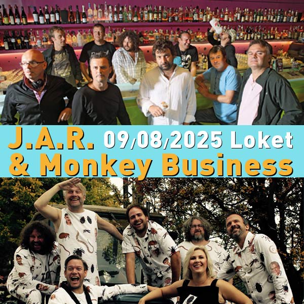 LÉTO POD HRADEM LOKET!J.A.R. & MONKEY BUSINESS
