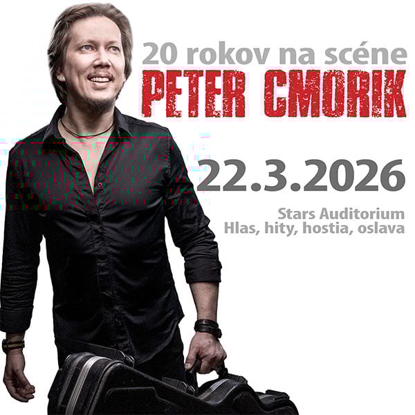 Peter Cmorík 20 rokov na scéne