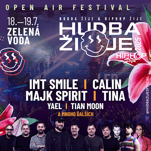 HUDBA ŽIJE ZELENÁ VODA