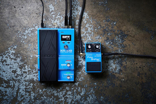 BOSS XS-1 and XS-100 Poly Shifter Pedals: New era of polyphonic pitch shifting