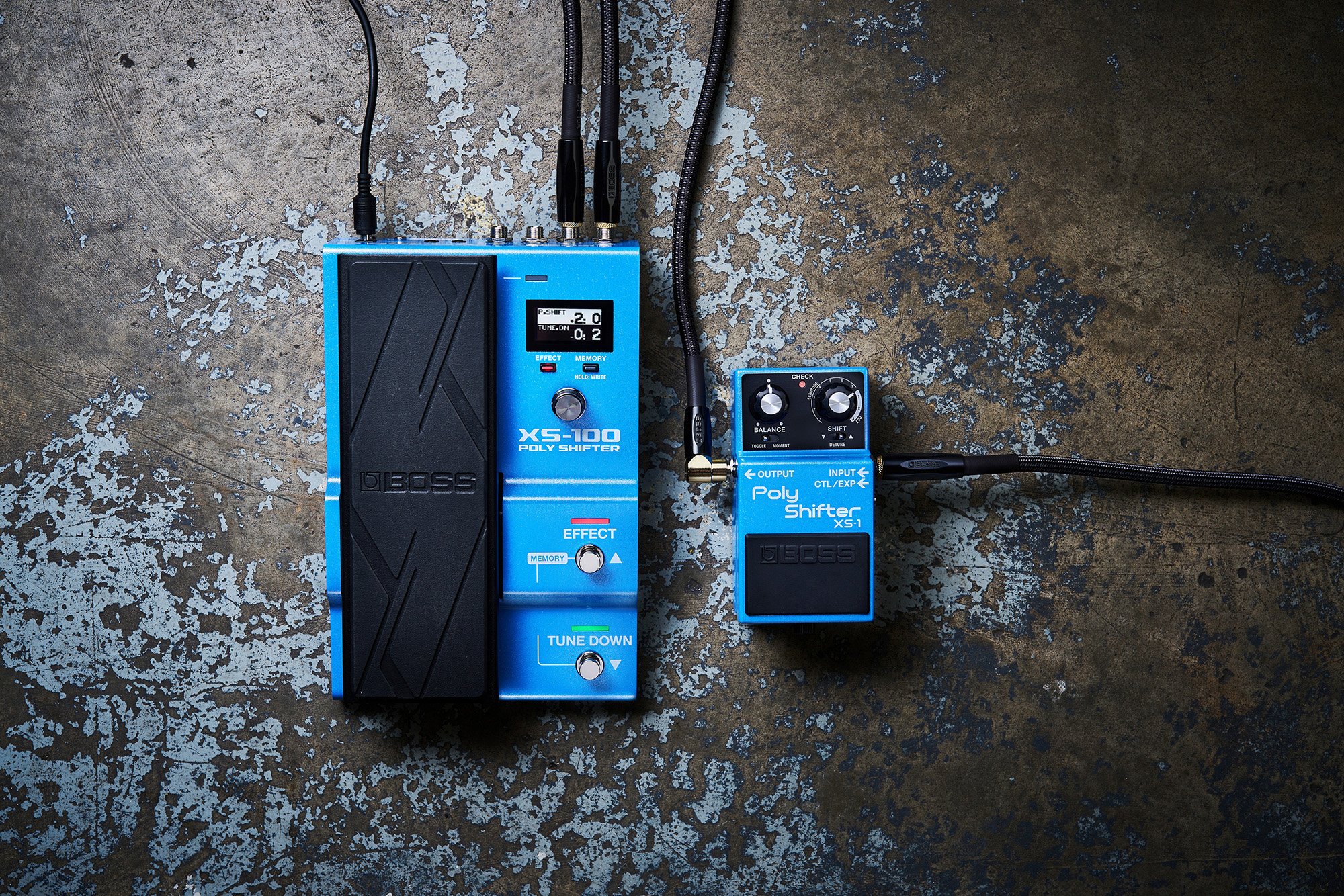 BOSS XS-1 and XS-100 Poly Shifter Pedals: New era of polyphonic pitch shifting