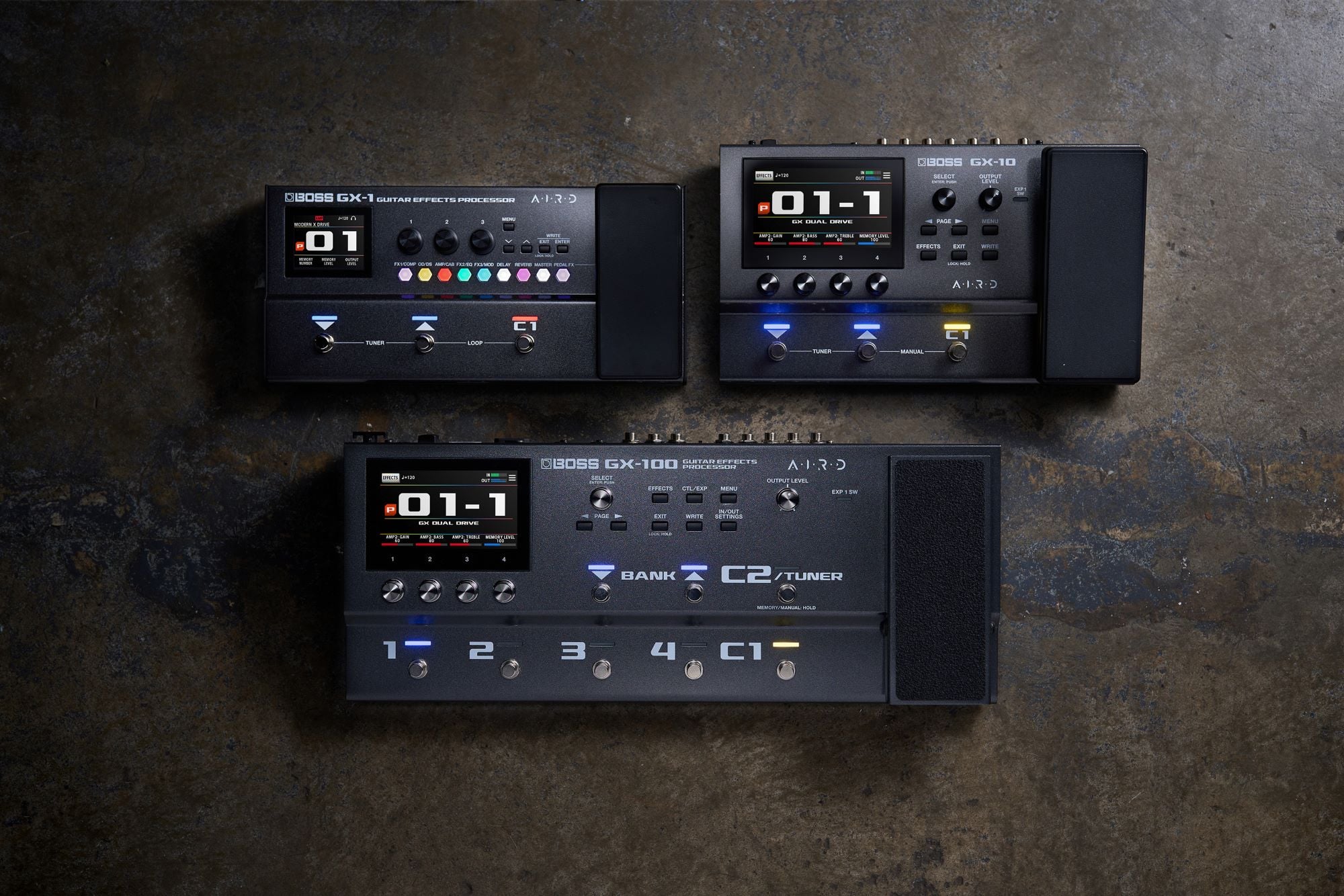 BOSS amplia la serie GX con nuovi processori multi-effetto