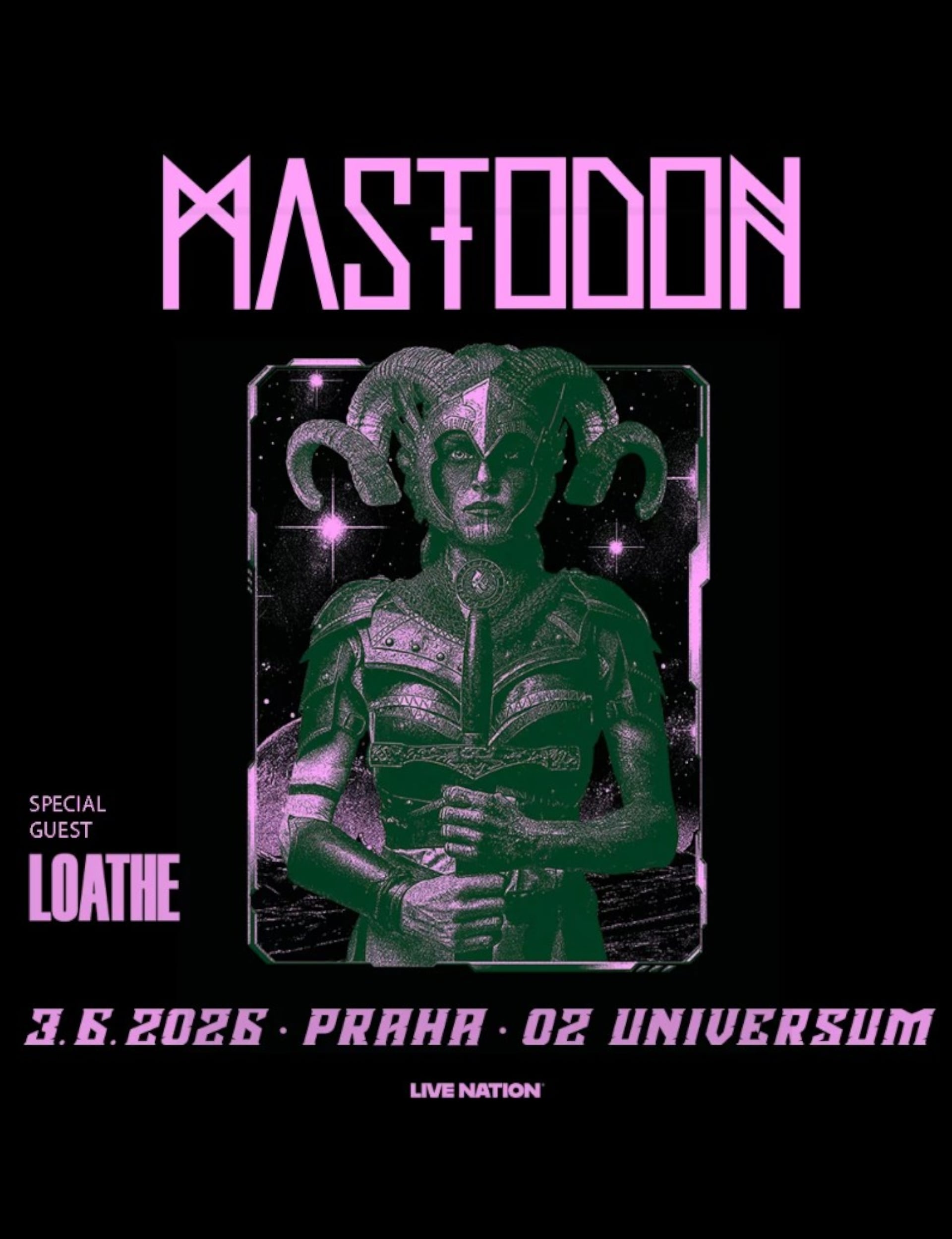 Mastodon + Loathe | O2 Universum Praha