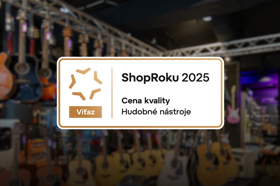 Když hudba není jen zboží - vyhráli jsme cenu Heureka ShopRoku 2025
