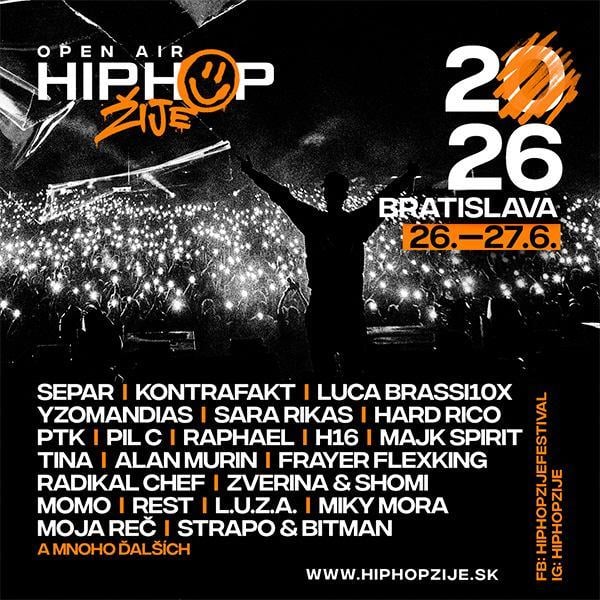 Hip Hop Žije | Bratislava 2026