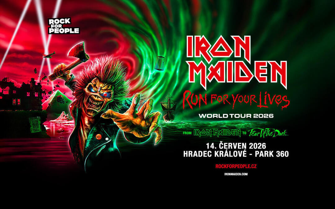 Obrázek k blogu Koncert Iron Maiden – Hradec Králové (14.6.2026)