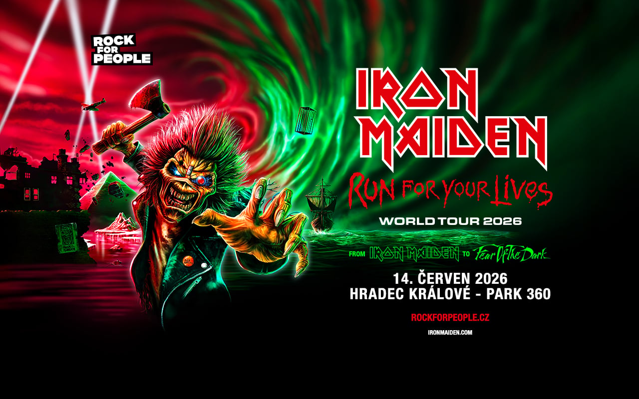 Koncert Iron Maiden – Hradec Králové (14.6.2026)