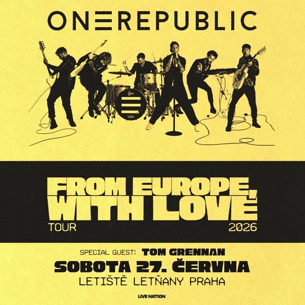 One Republic: From Europe With Love 2026 | Letiště Praha Letňany