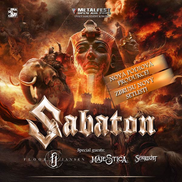Sabaton | Amfiteátr Lochotín Plzeň