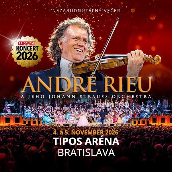 André Rieu a jeho Johann Strauss Orchestra | TIPOS aréna Bratislava